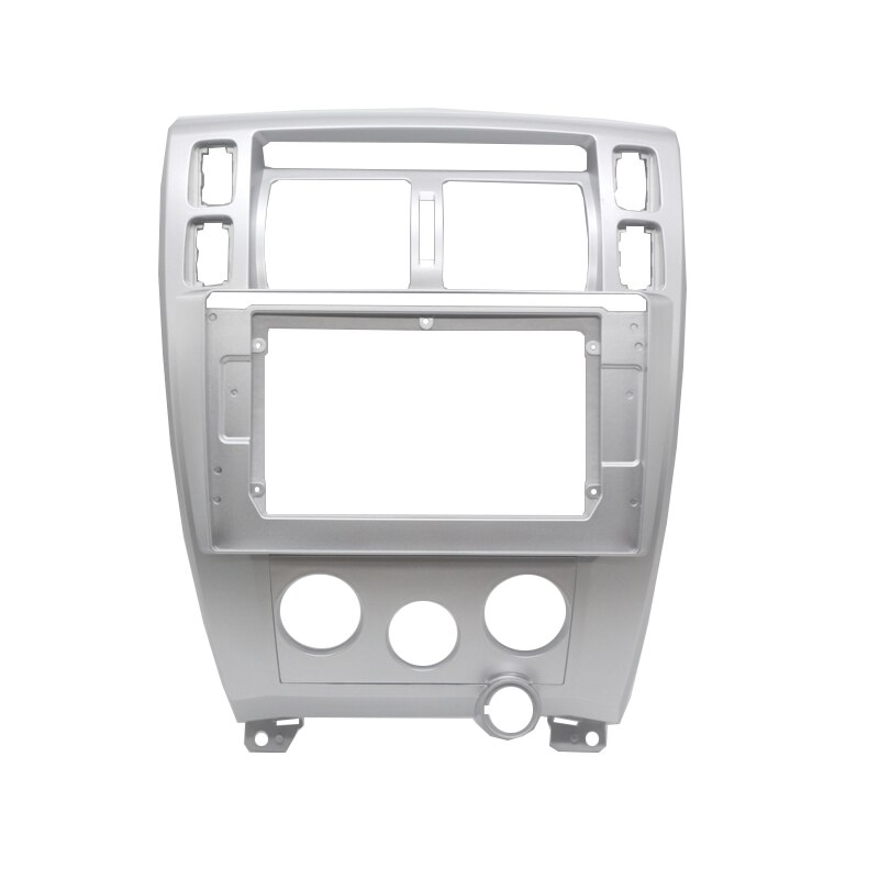 2 Din Android Head Unit Car Radio Frame Kit For HYUNDAI TUCSON 2006 Auto Stereo Dash Fascia Trim Bezel Faceplate: Manual AC / 10.1 inch