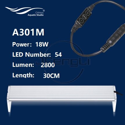 Chihiros Marine Led Licht Helderheid En W & B Kleur Verstelbare, sps Lps Zee Reef Tank Aquarium Plant Fish Commander Smart Control: A301M