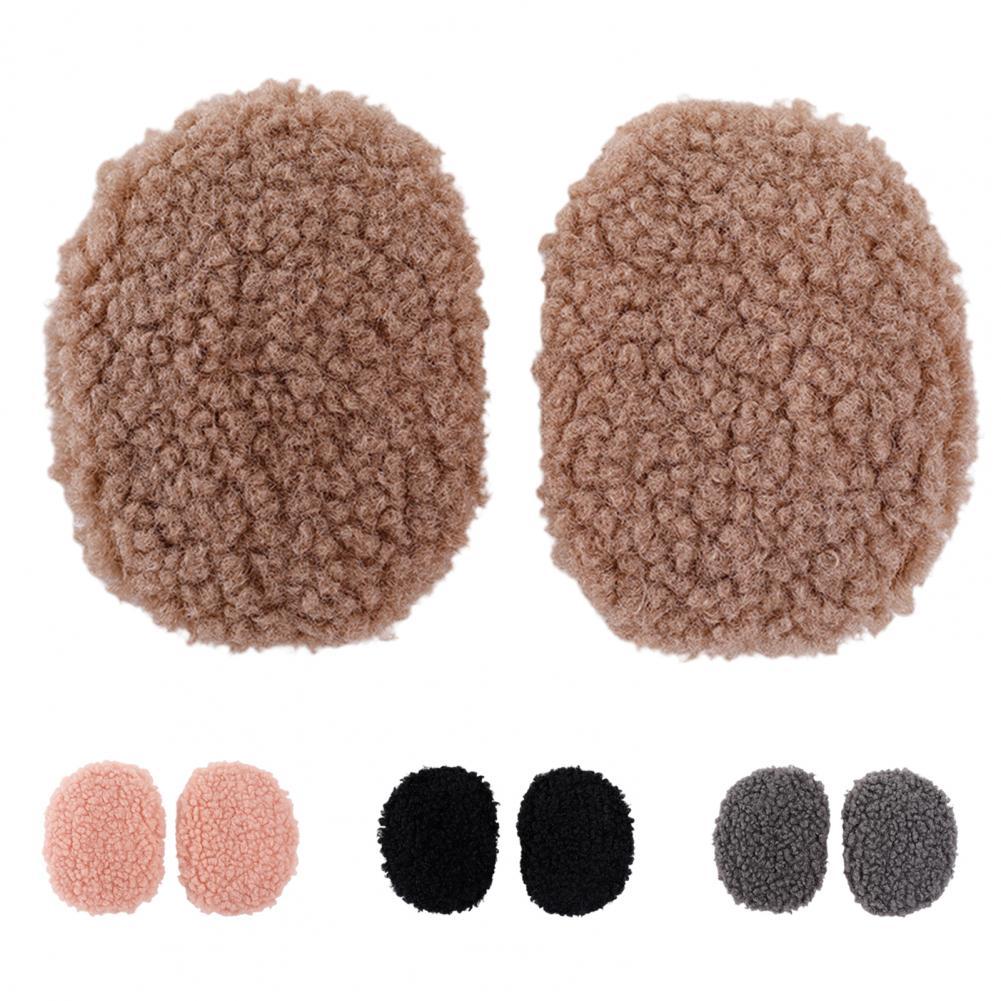 1 Pair Winter Cute Warm Foldable Bandless Earmuffs Earlap Ear Covers Warmer Protector Thicken Soft Earmuff Apparel Accessories