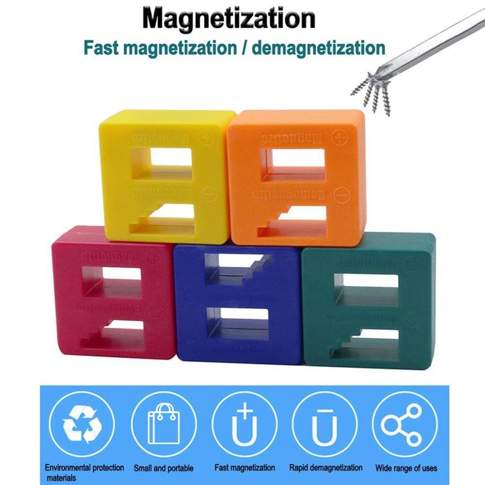 Powerful screwdriver plus magnetic device Dual-use degausser Mini Screw batch Fast magnetizer Demagnetizer
