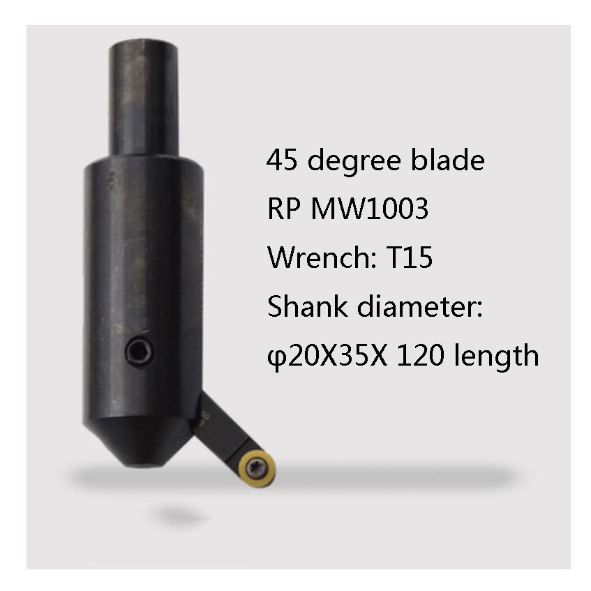 1pc Milling Machine Boring Bar C20 Shank Adjustable Boring Reaming Toolholder 45 Degree Thick Boring Tool Shank Lathe Tool: Ivory