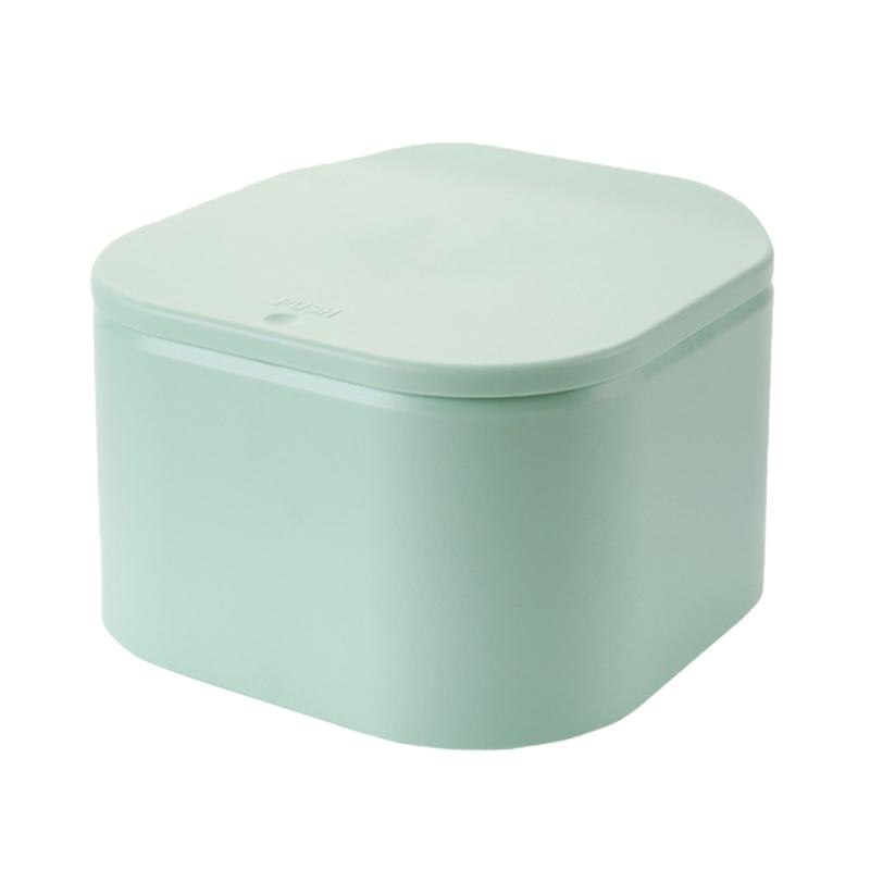 Push Type Leuke Mini Afvalbak Home Office Badkamer Prullenbak Desktop Vuilnis Doos Tafel Vuilnisbak Diversen Bins: 4