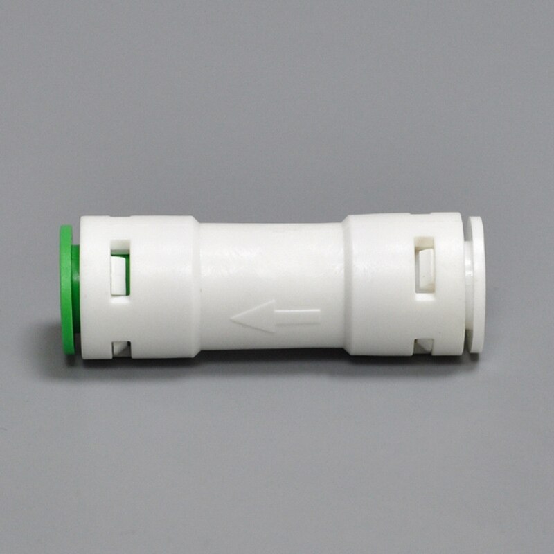 1/4" RO Water Tube Fitting Check Valve for Ro Water Systems Fast Connect Valve
