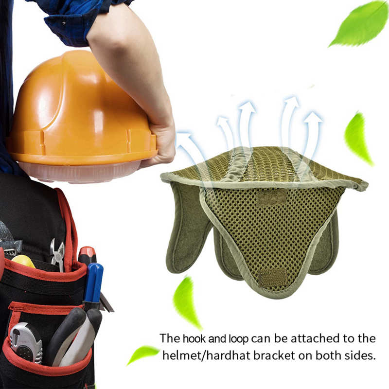 Harde Hoed Zweet Pad Hygroscopisch Kussen Polyester Helm Dekbed Voering Harde Hoed Gereedschap Grid Hoed Zweet Kussen