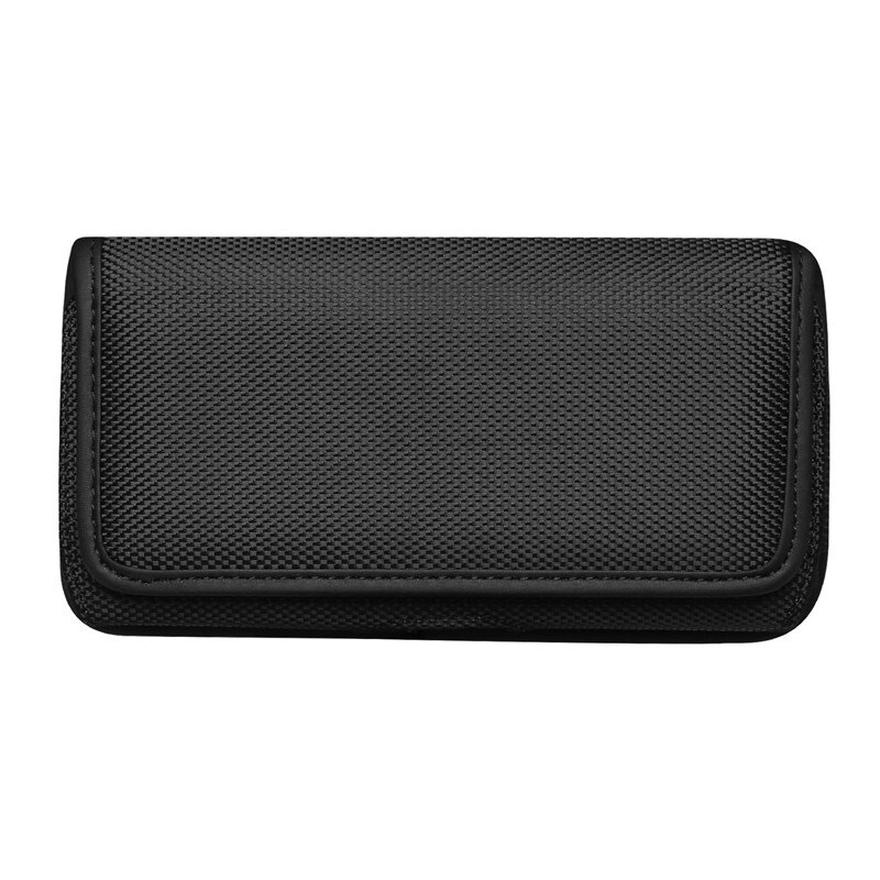 Casual Phone Bag Pouch For iPhone for Samsung for huawei for xiaomi redmi for OPPO Case Belt Clip Holster Oxford cloth Cover Box: 3.5inch-4.0inch / Horizontal package