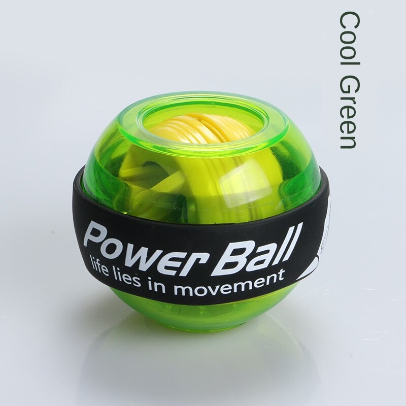 Led muskel power bold mute håndled bold træner slappe af gyroskop powerball gyro arm træner forstærker fitness udstyr: Beige