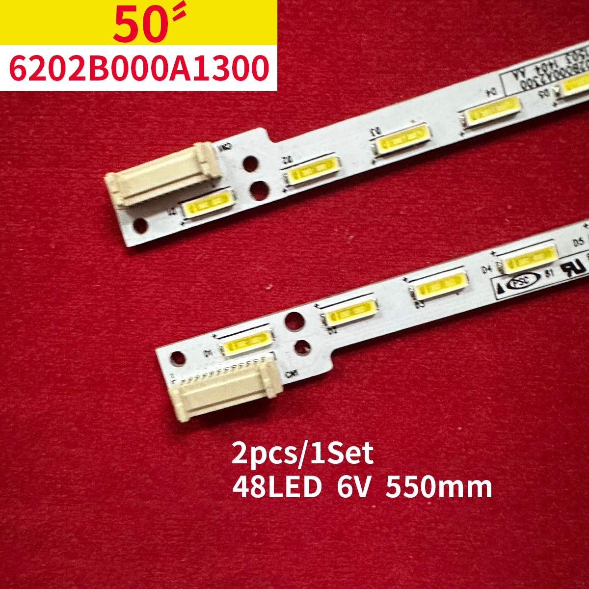 Tira de LED para iluminación trasera para 50UH635V 50UF8300 V500DJ2-KS5 6202B000A1300 6202b000A23 M0009F1N31A