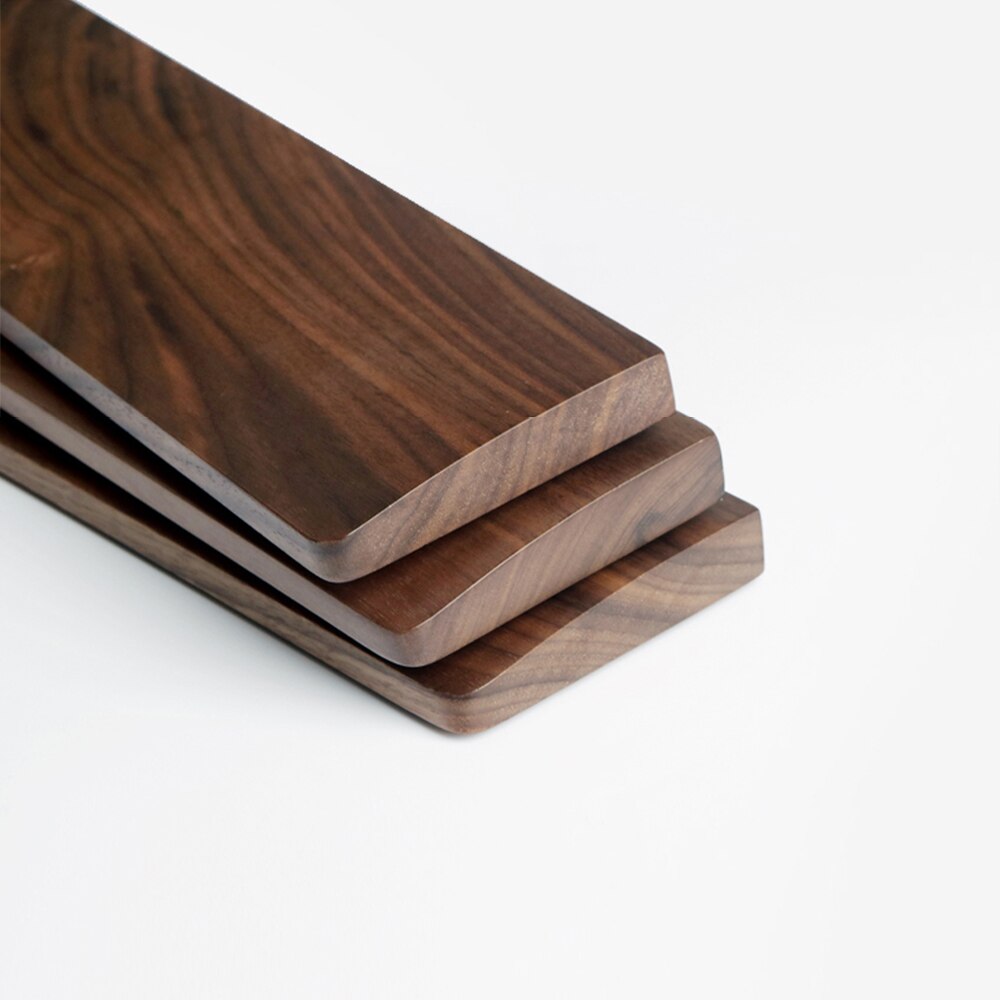 Wooden Wrist Rest Pad Wrist Support Hand Pad for Mechanical Keyboard Gaming Keyboard 61 87 104 Key for GK61 Anne Pro 2 SK61 SK64