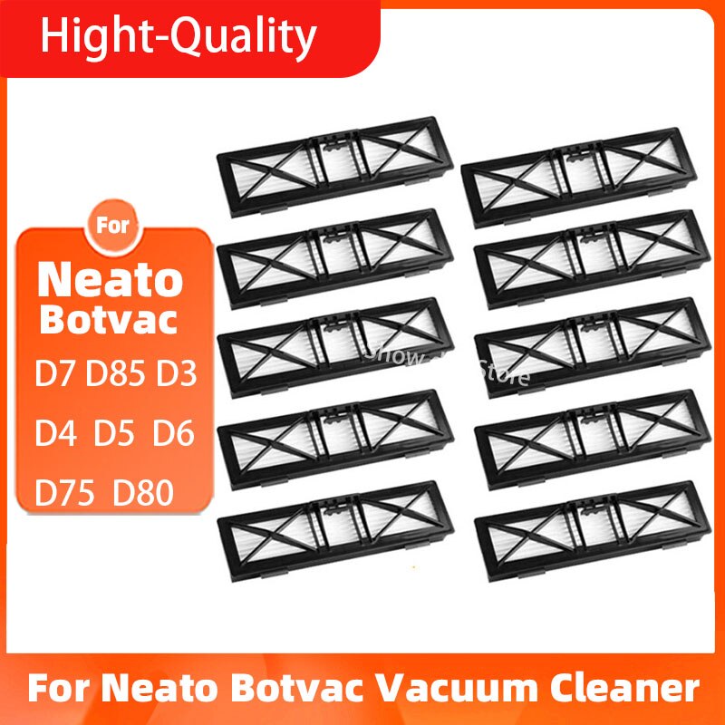 Filtre HEPA pour aspirateur Neato Botvac série D 945-0215, D3 D4, D5, D6,pièces de rechange, remplacement, D7, D70, D75, D80, D85,