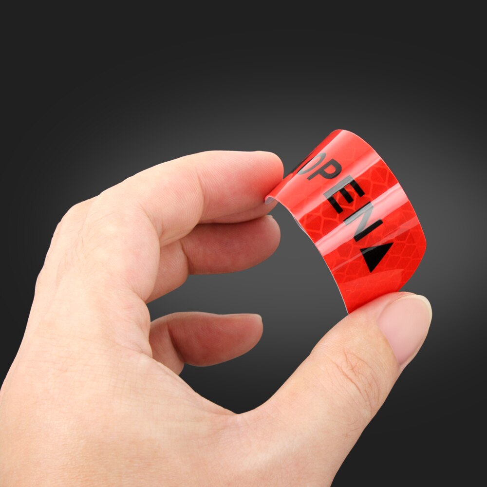 Universal Car Safety Warning Reflective Sticker For Lada Granta Xray Vesta For Kia Rio Solaris Creta For Golf Polo