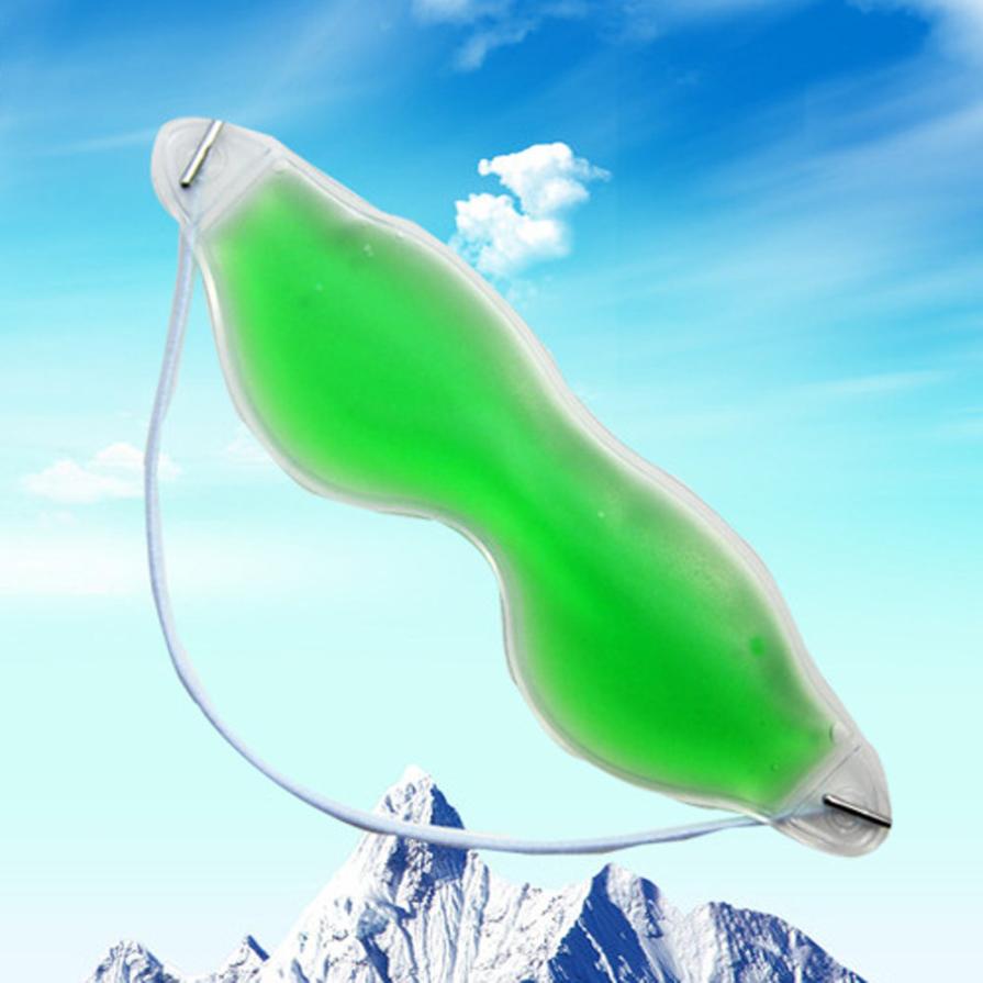 Outtop gel ice cool ögonmask pack varm värme lugnande trötta ögon huvudvärk patch isglasögon 06.29