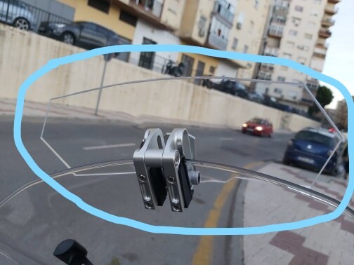 For Honda Hornet CB400 SF CB600 CB 1000 CB 250 400 600 750 900 919 1300 1100SF Motorcycle Windshield WindScreen: 4