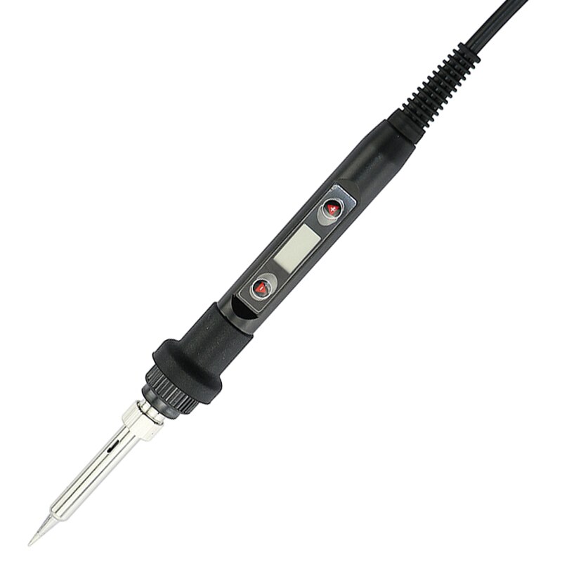 60W Temperatur Einstellbar Elektrische Lötkolben 110V 220V 80W Digital Display Solder Stift Schweißen Reparatur Werkzeuge: 220V EU Plug / 80W Black