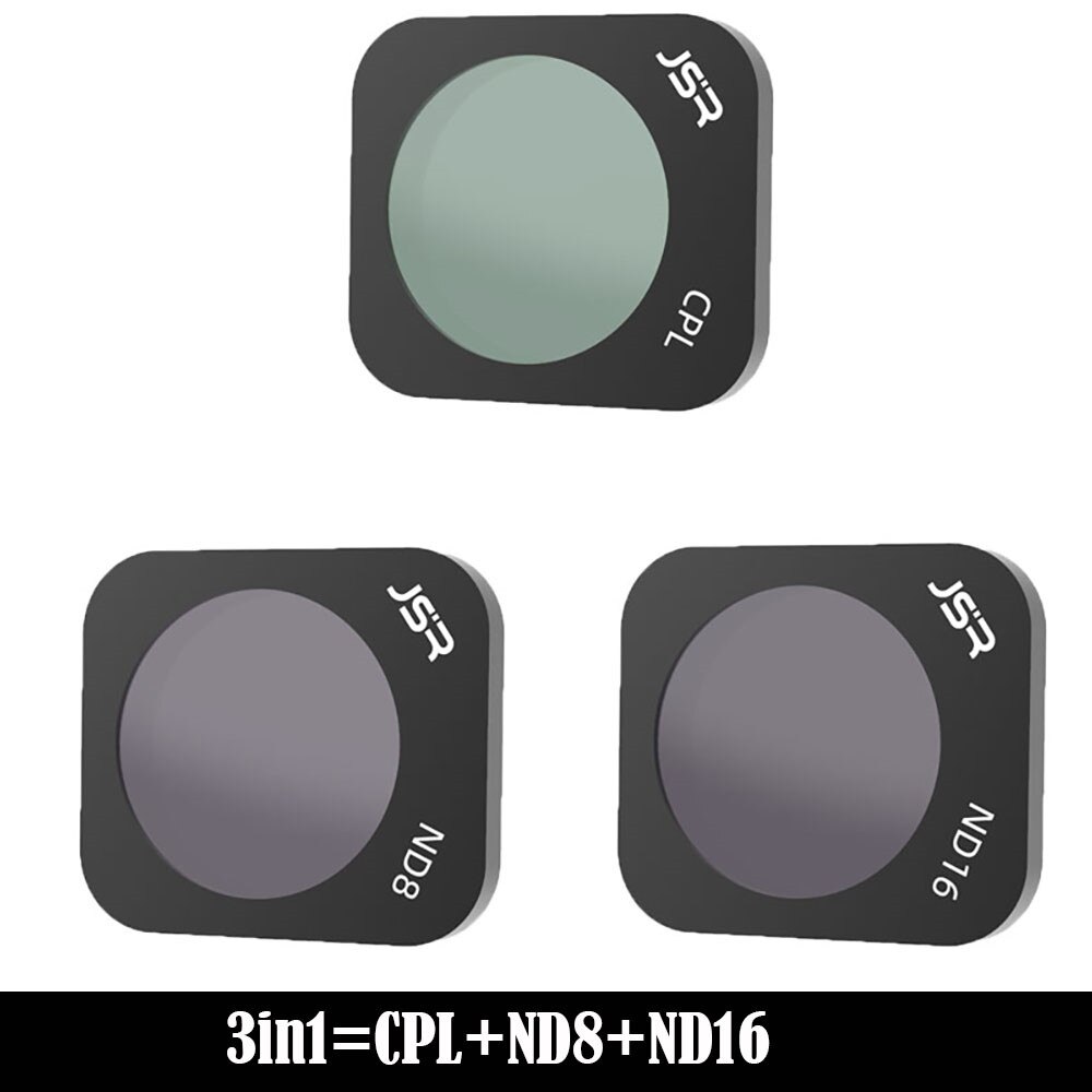 Filtro obiettivo per Hubsan ZINO Mini PRO CPL UV ND STAR filtro notturno lente vetro ottico ND8 ND16 ND32 ND64 accessori per Kit lenti HD: 3IN1