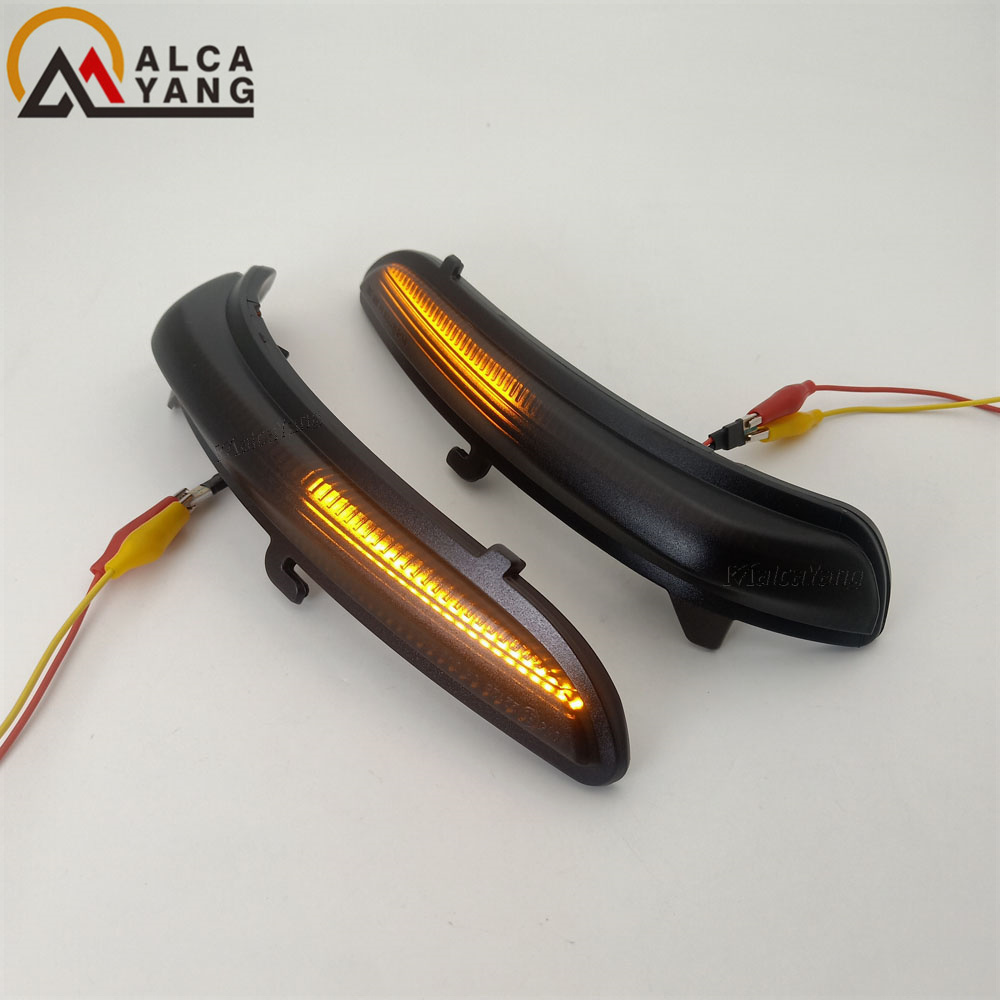 Led Dynamic Side Mirror Blinker Indicator Lamps For Peugeot 208 I MK1 Citroen Turn Signal Lights
