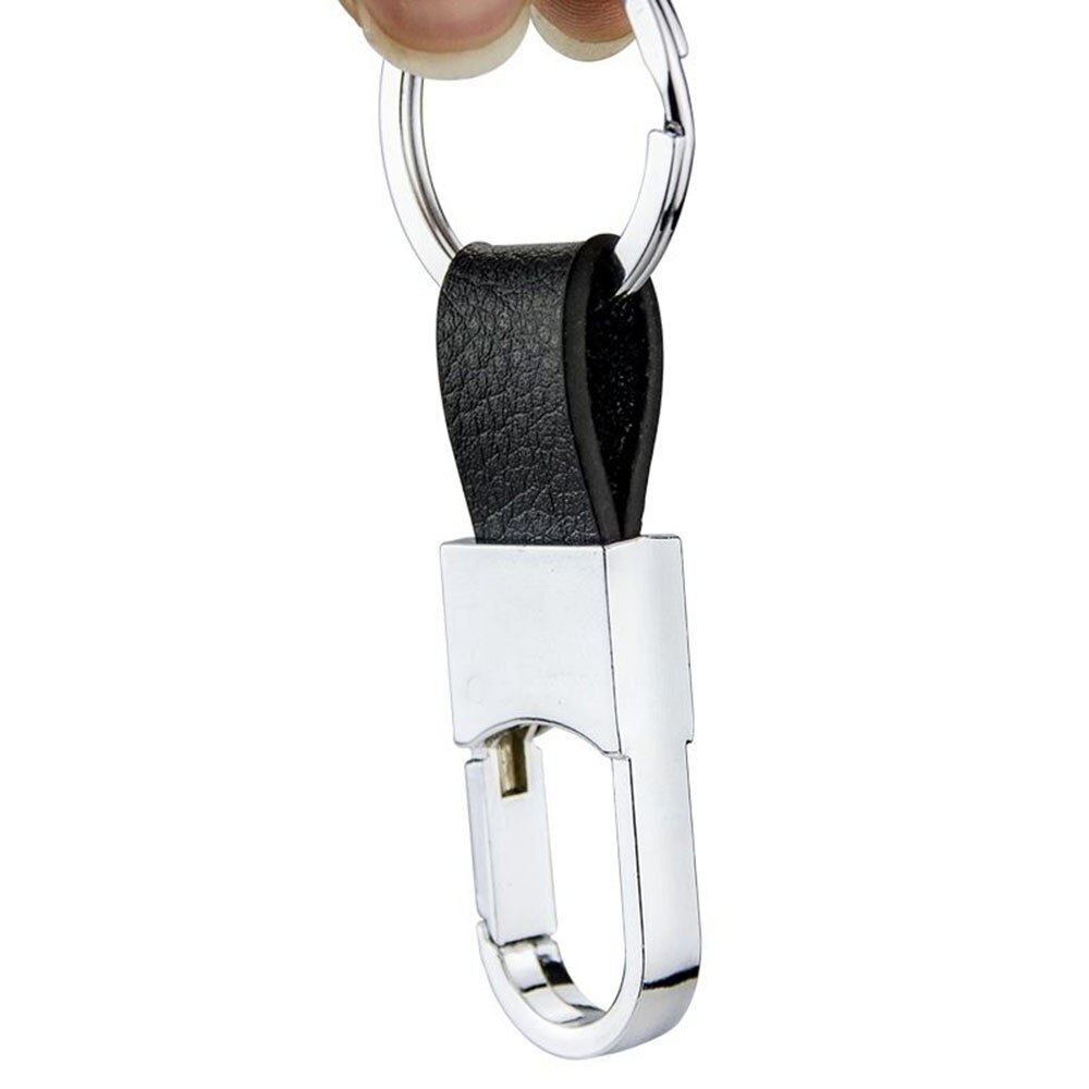 Black Leather Strap Keyring Keychain Key Chain Ring Key Fob 18 Sept 21