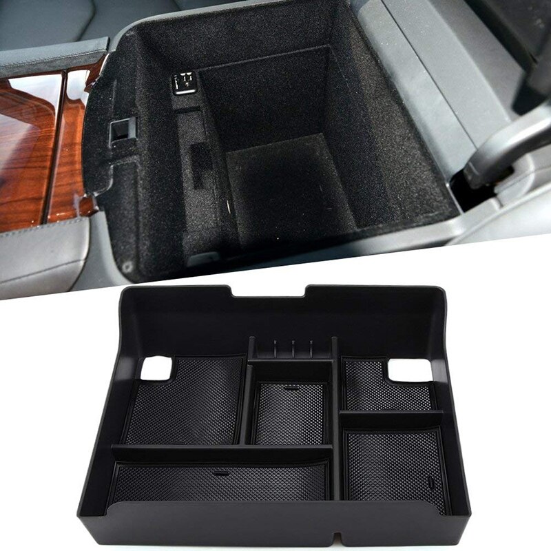 Center Console Insert Organizer Tray Storage Box Fit for Cadillac Escalade