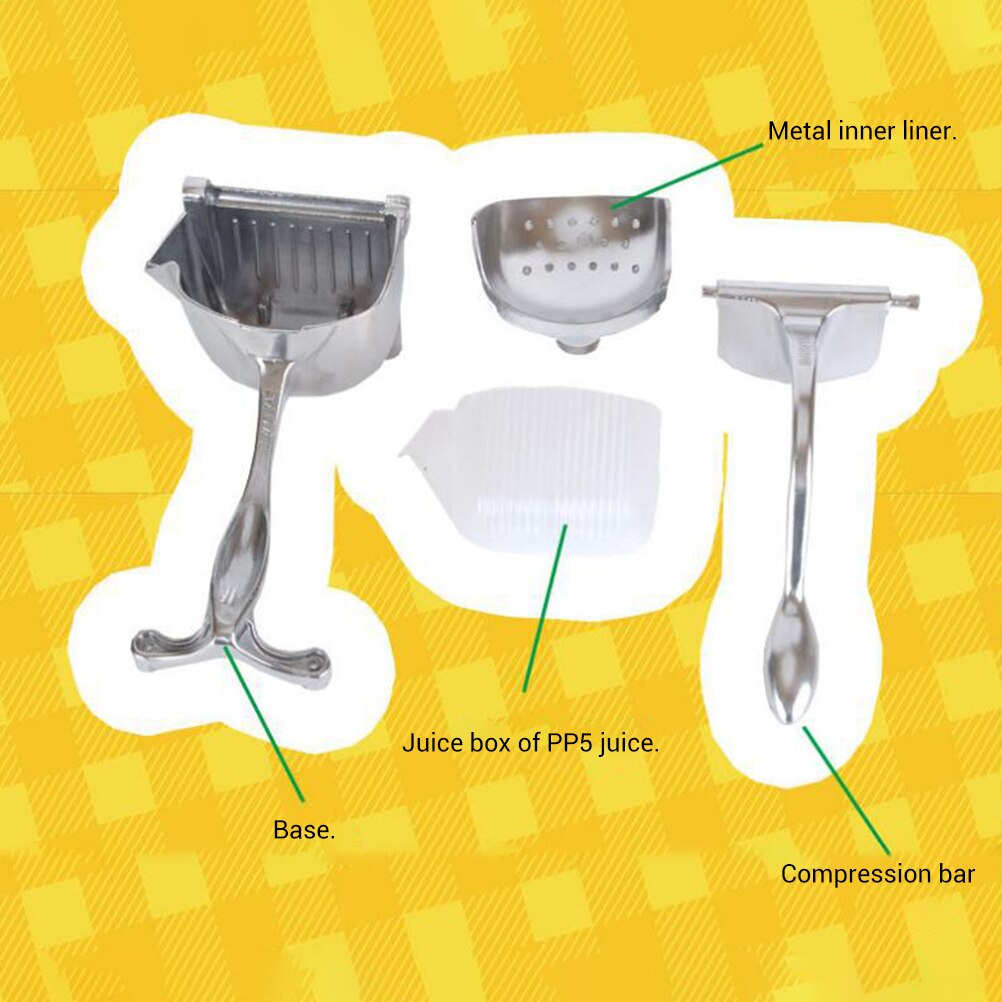 Metal Manual Juicer Alloy Fruit Hand Juicer Heavy Duty Lemon Orange Juicer Manual Fruit Press Juicer Extractor Bar Tool