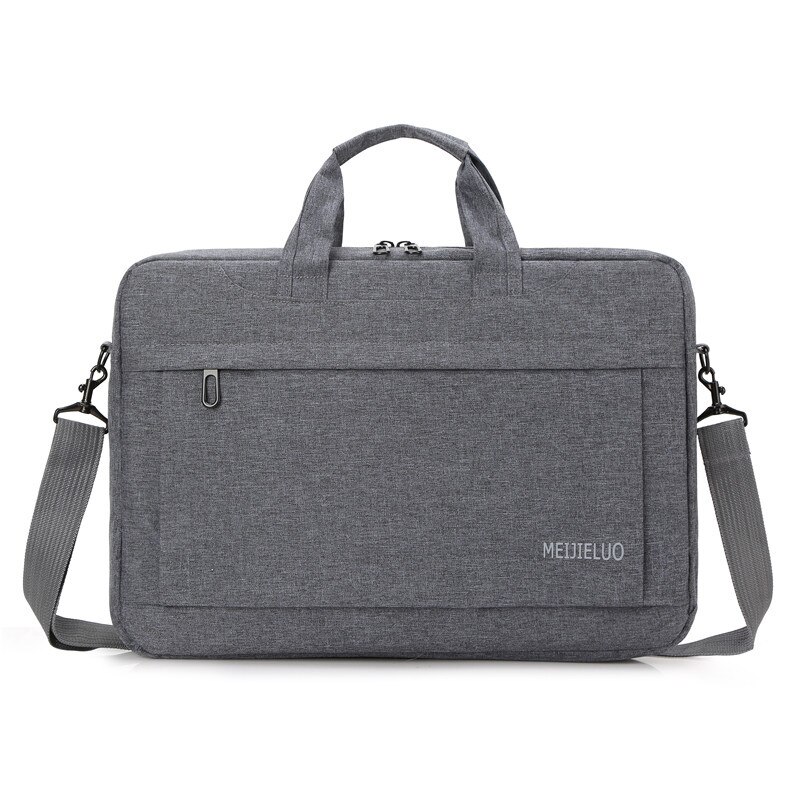 Sac à bandoulière en tissu pour hommes et femmes, mallette étanche de grande capacité: Gray