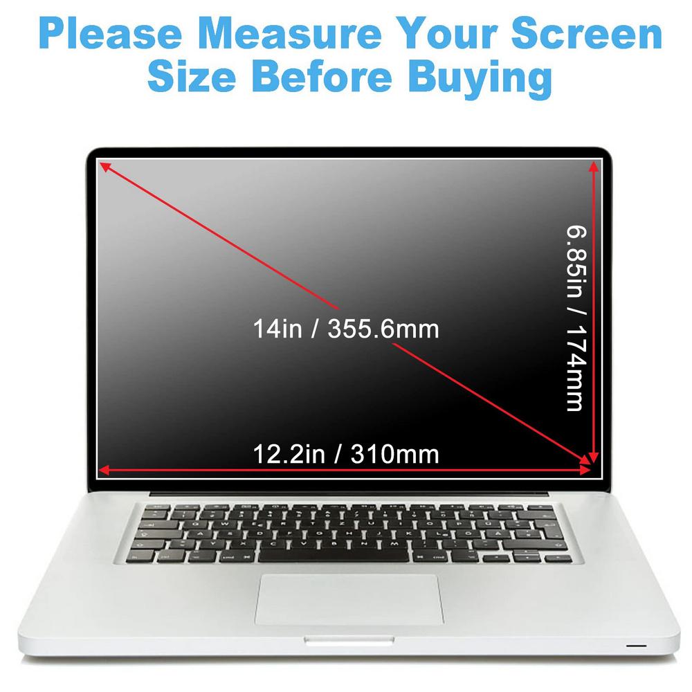 Privacy Screenprotector Voor Laptop 12.5/13.3/14/15.6 Inch Pc Computer Privacy Filter Waterdicht Anti-Gluurscherm