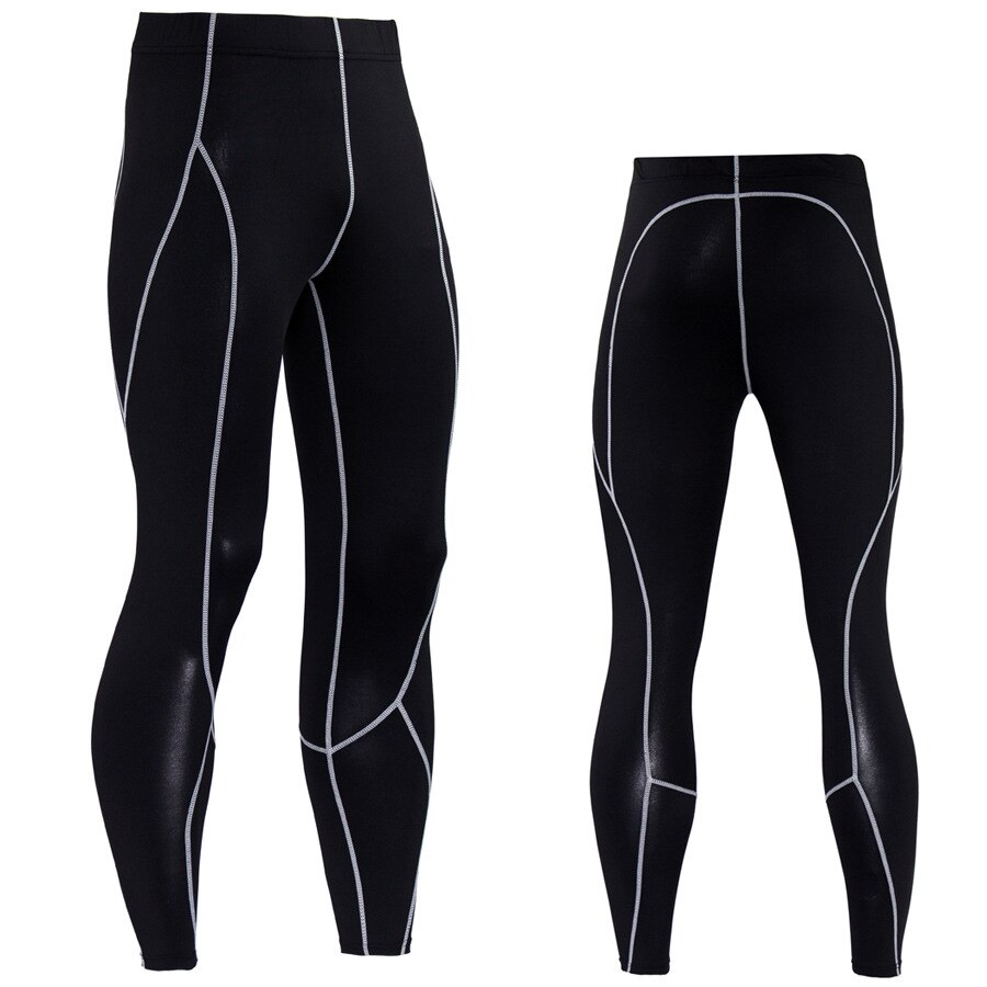 Ensfarget trange joggebukser menn sport leggings jogging sportsklær treningsbukser 3 farger str 3xl