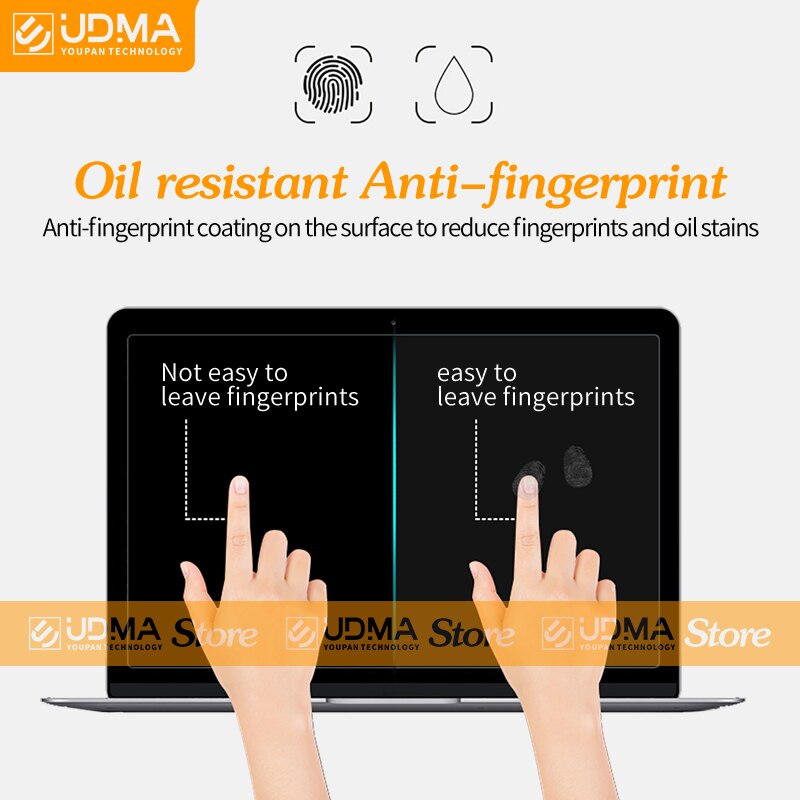 UDMA Anti Reflection Laptop Screen Protector, 13.3/14/15.6/17.3 Inch Eye Protection Anti-blue Light 16:9 Matte Notebook Film