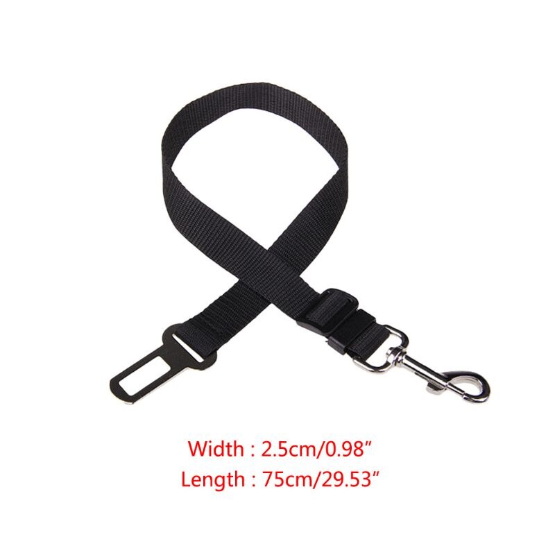 2 Stks/set Hond Autogordel Draagbare Verstelbare Huisdier Intrekbare Hondenlijn Huisdieren Veiligheid Band Reizen Voertuig Accessoires