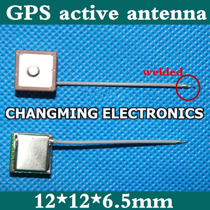 GPS actieve antenne 12*12*6.5mm Keramische 12*12*4mm Ingebouwde positionering compatibel beidou (werken 100% ) 5 STKS