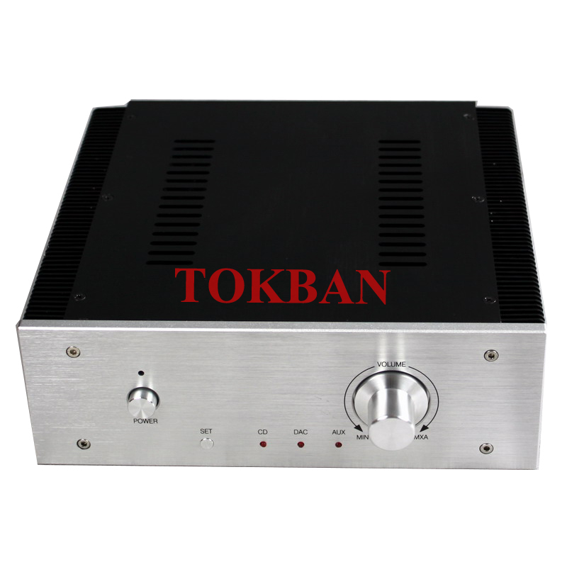 Tokban Audio WA17 270*90*260mm All Aluminum Class A Amplifier Chassis Enclosure DIy HIFI Preamplifier Case Shell