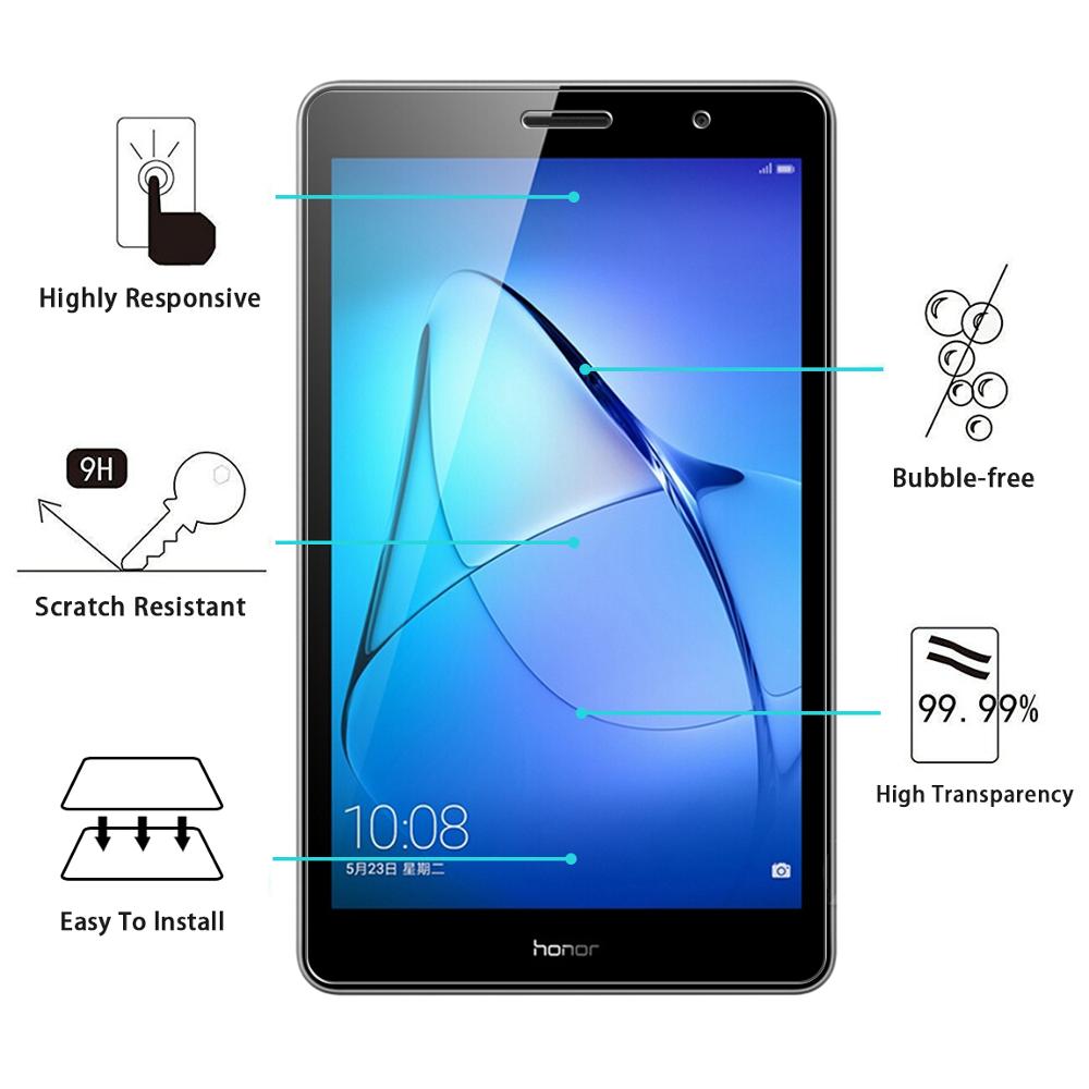 Voor Huawei Mediapad T3 8.0 "KOB-L09 KOB-W09 Screen Protector, Tablet Beschermende Film Anti-Kras Gehard Glas