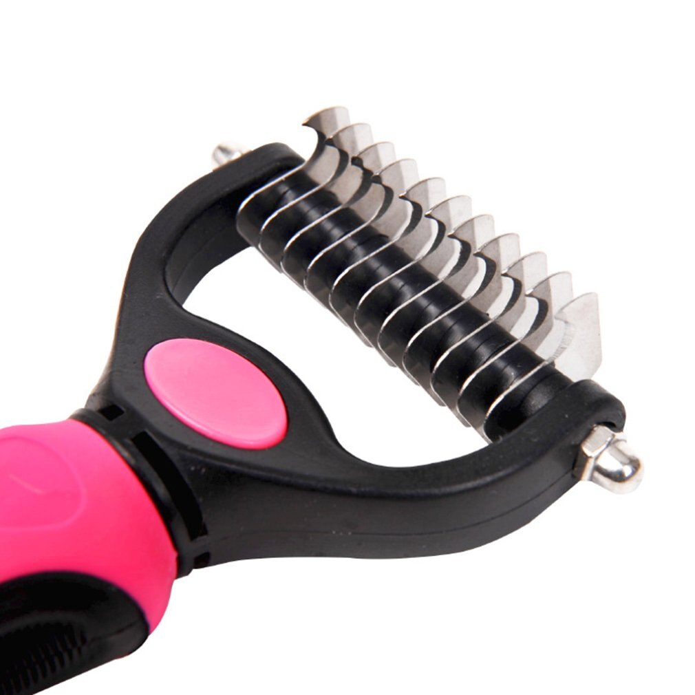 Pet Grooming Tool Undercoat Rake For Dogs Cats De-... – Grandado