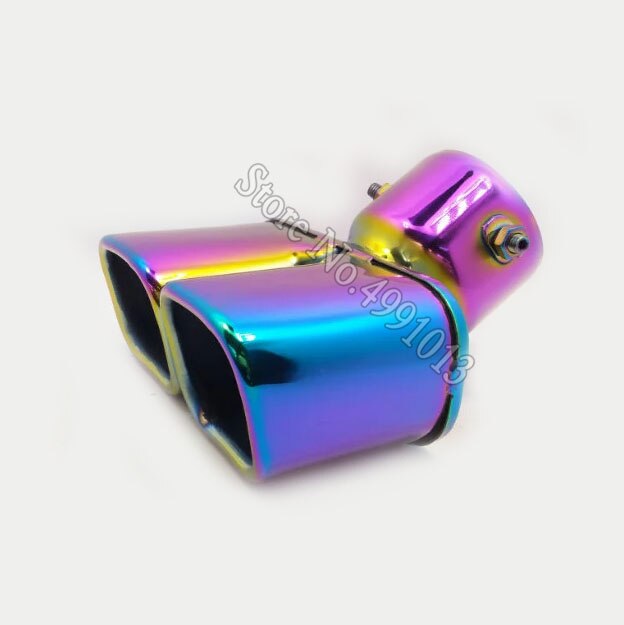 For Land Rover FREELANDER 2 car stickers muffler exterior end pipe dedicate exhaust tip tail outlet ornament 1pcs: B0015Ma73