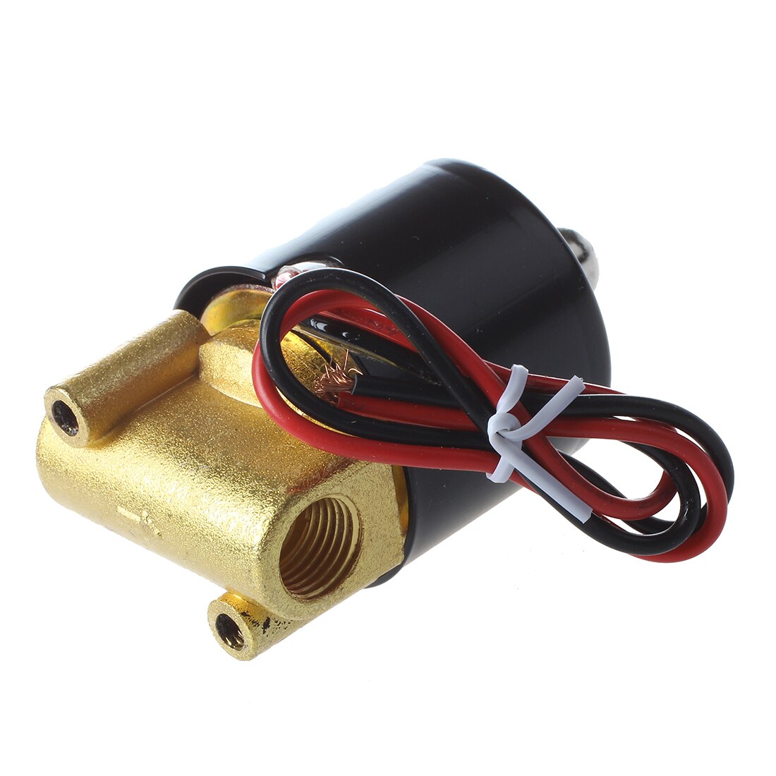 Électrovanne électrique DC 12V 1/4 "N/C vannes à 2 voies normalement fermées Mayitr pour eau Air gaz