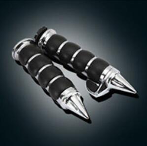 22 Mm Handvat Motorfiets Custom Chrome Aluminium Hand Grips Chopper Cruiser Stuur Grip: A03