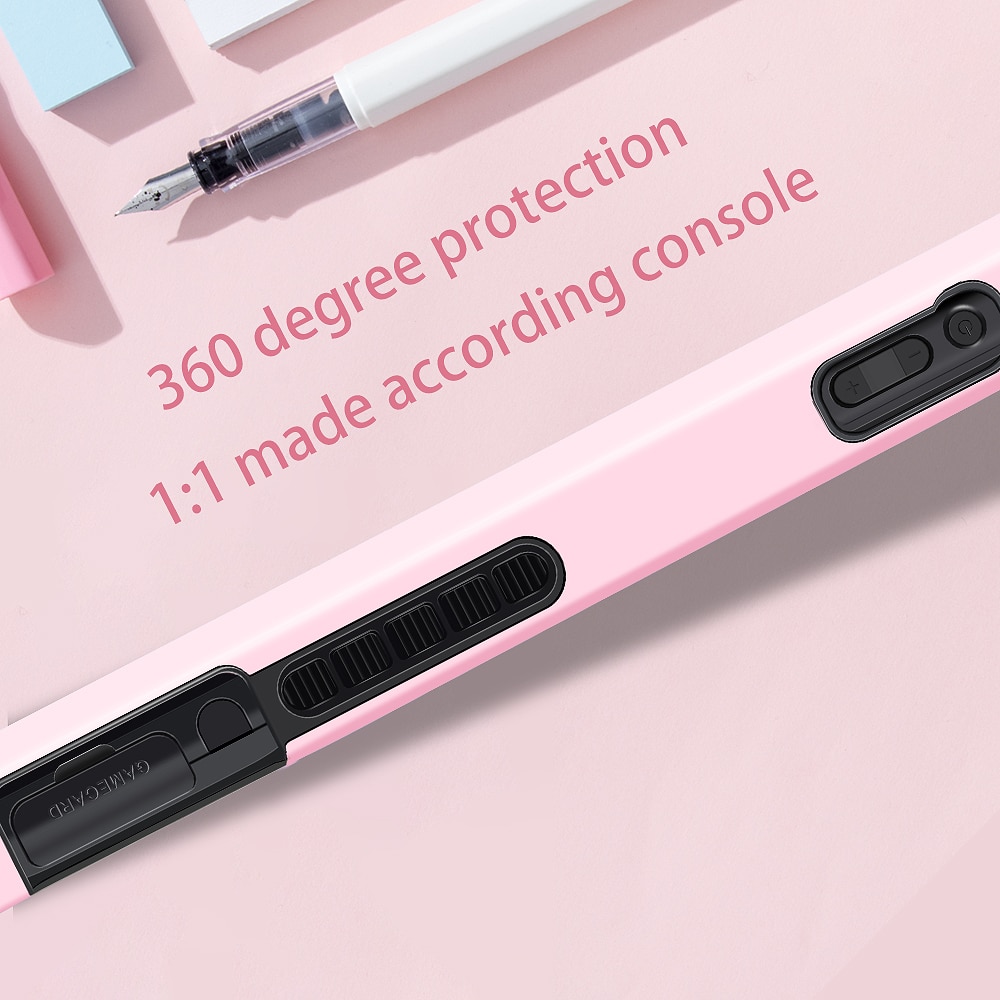 Pink Nintend Switch NS Protective Case Cover Shell For Nitendo Switch Console Joy-Con Controller Anti-Slip Shell Direct Docking