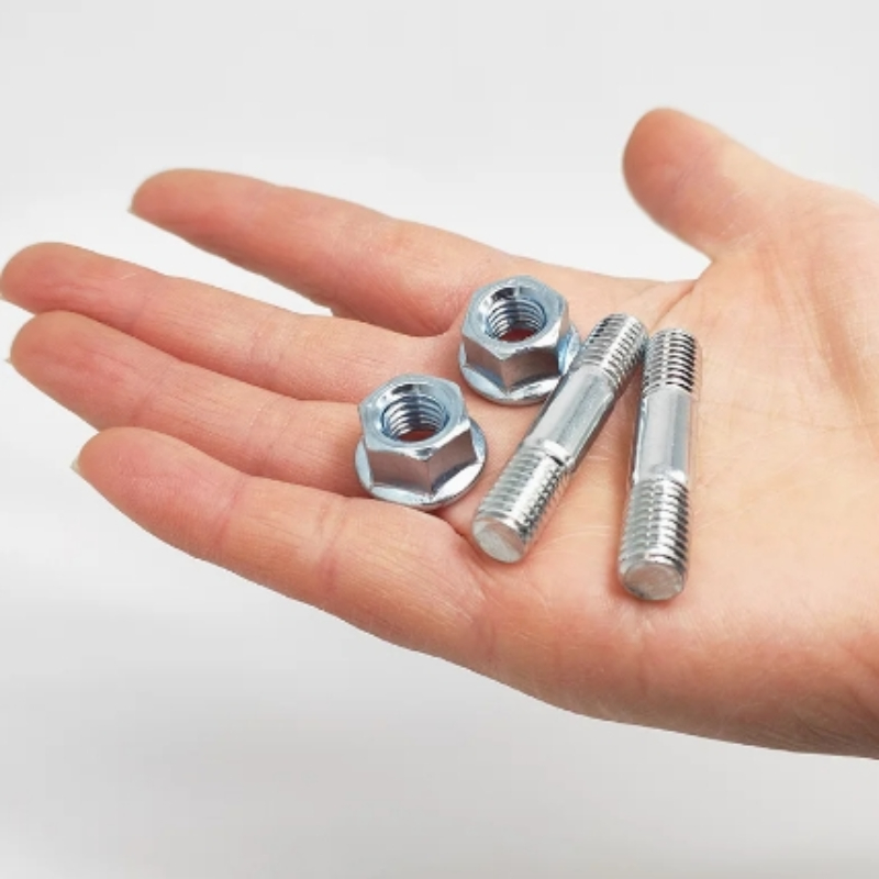 Piezas de herramientas de jardín, accesorios de 2 piezas, barra guía de fijación de motosierra, pernos y tuercas, tornillo hexagonal, herramienta eléctrica 5200 5800