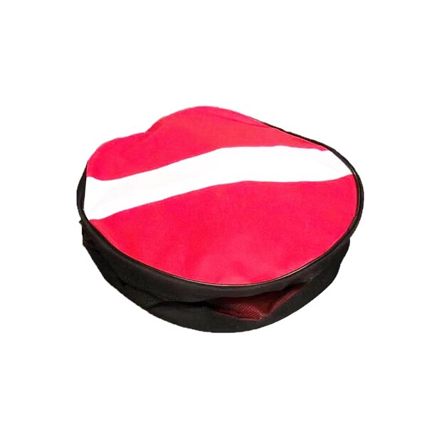Duikvlag, duikuitrusting, zwemtas van mesh, opbergtas, schouderrugzak, premium rits, duiktassen van mesh