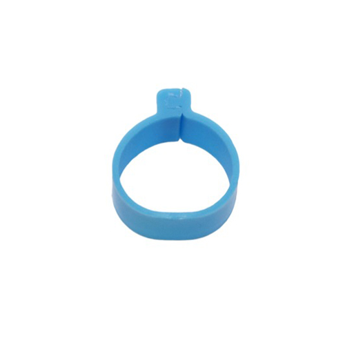 500 st fjäderfäfotsring kycklingfåglar vaktelunge ankungeduva 1.6 cm inre diameter igenkänningsfotring kycklingverktyg: Blå
