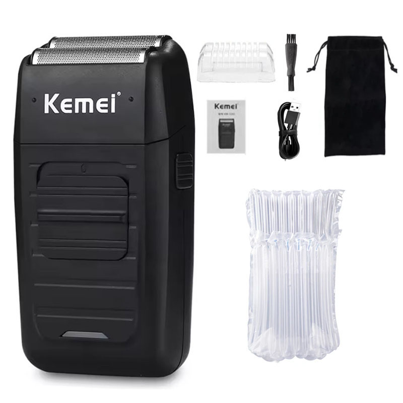 Kemei KM-2296 KM-2299 KM-1102 Kit de tondeuse à cheveux rasoir électrique pour hommes tondeuse à cheveux Machine de coupe de cheveux professionnelle: Bleu