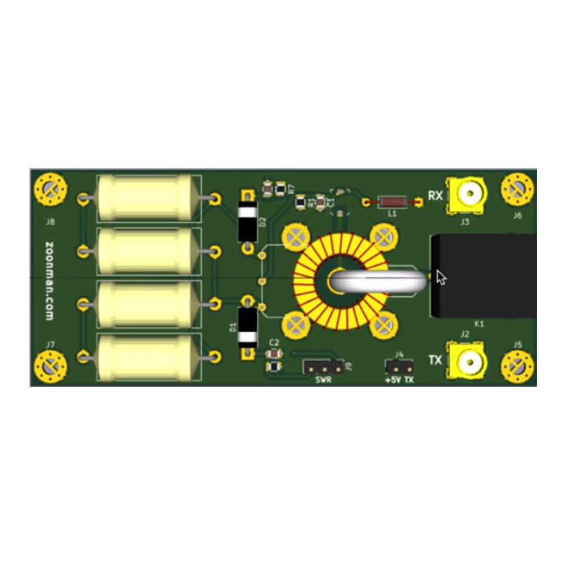 Kits de transceptor de Radio, SWR metrt, HF SSB, 6 bandas, bricolaje