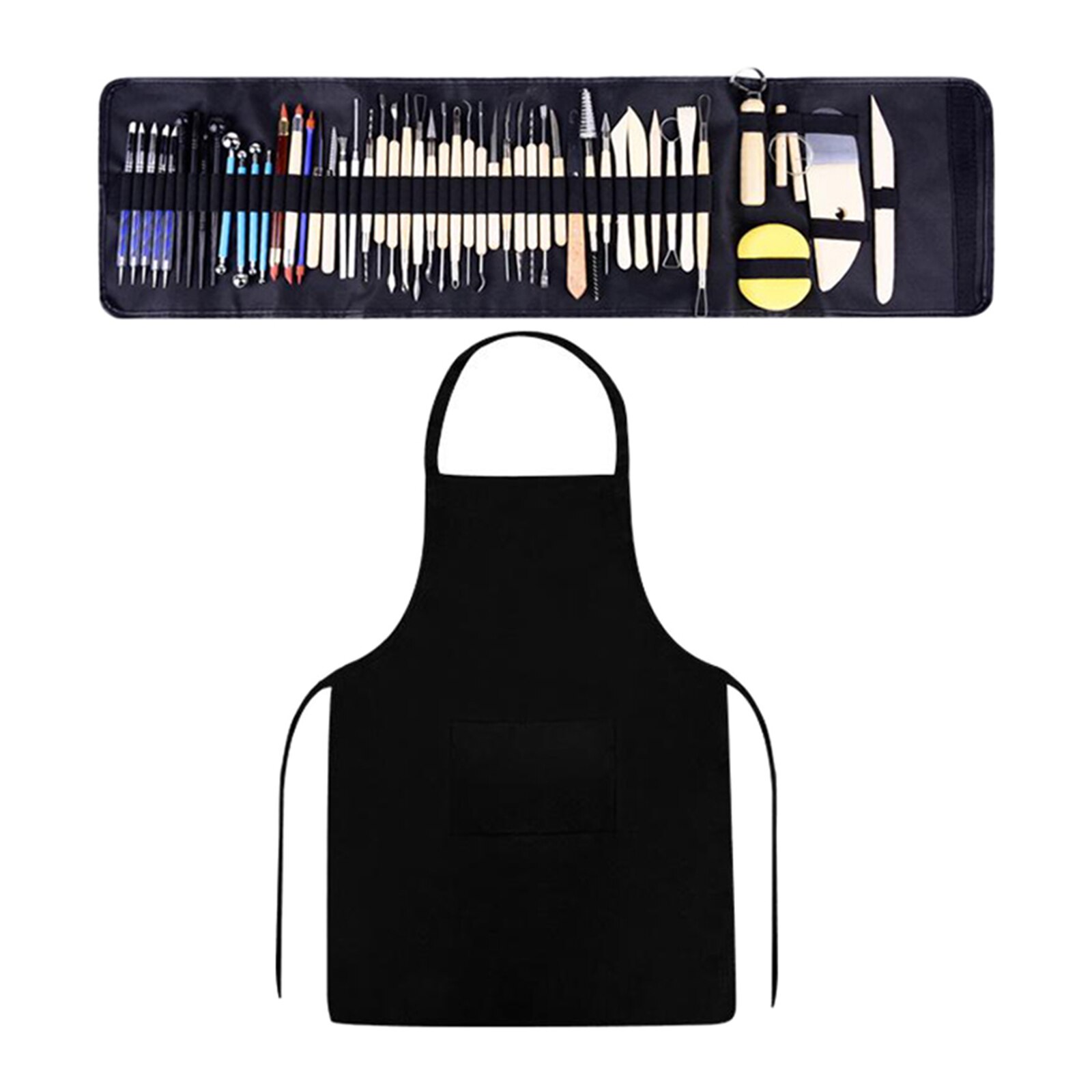 51PC Pottery Clay Wax Sculpture Polymer Modeling C... – Grandado