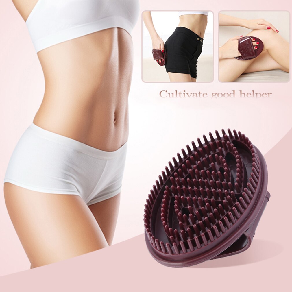Masajeador de cuerpo para celulitis suave, guante, anticelulítico, adelgazante relajante, exfoliante, baño, cepillo para el cuero cabelludo, peine de lavado de Ducha