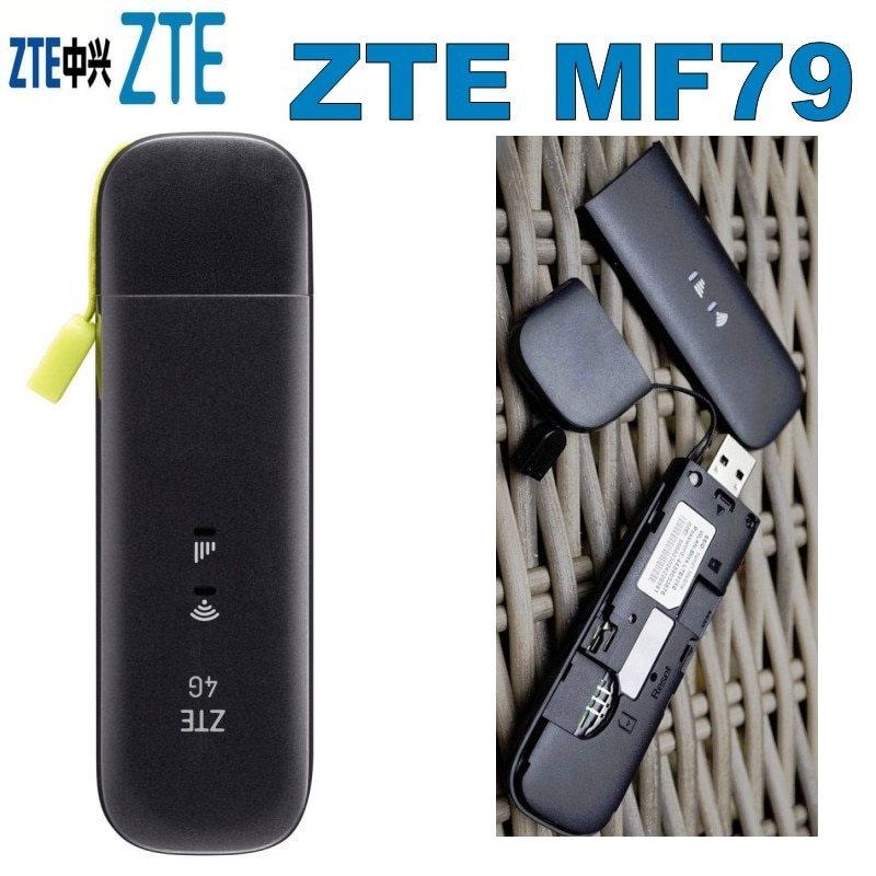 Zte alkuperäinen lukituksen avaus  mf79 modeemi 4g lte usb-tikku mobiili wifi-hotspot 150 mbps dongle