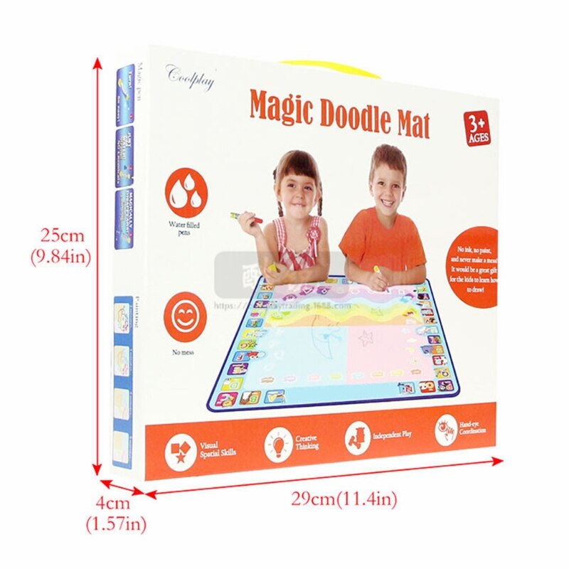 Early Educational Water Color Mat DIY Premium Soft Pad for Toddlers Early Education Supplies