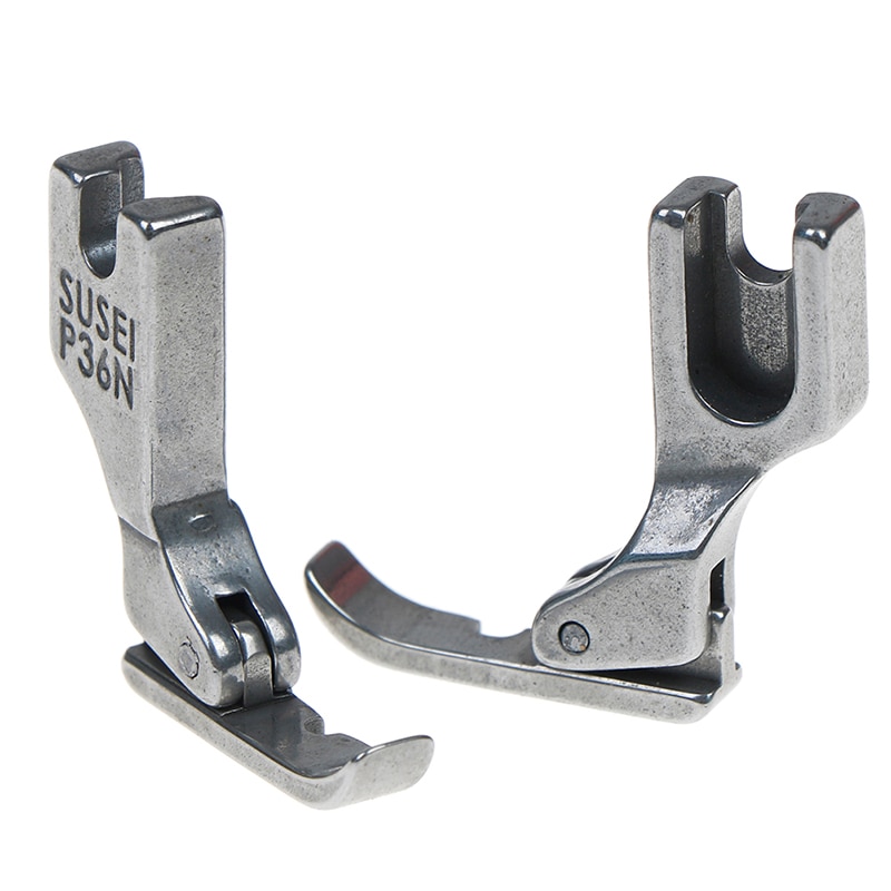 P36LN / P36N Presser Foot Industrial Sewing Machine Flatcar Unilateral Presser Foot Steel-Sided Zipper Foot