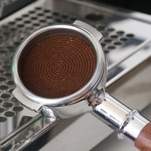 51Mm Rvs Espressomachine Handvat Massief Houten Bodemloze Filter Handvat Draagbare Filter