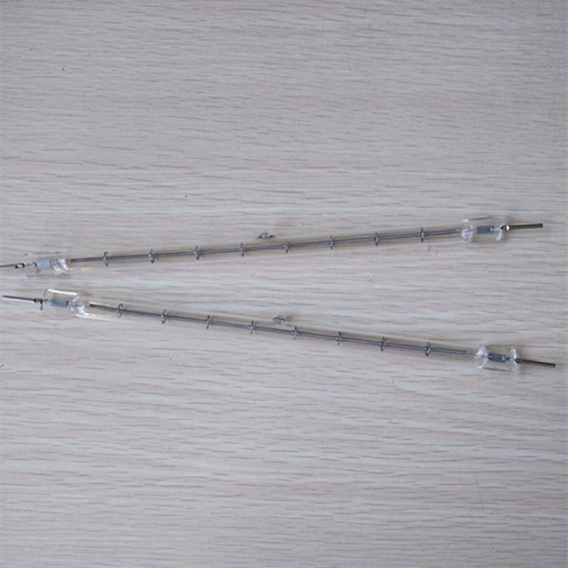 220V800W infrared heating tube halogen heating tube 220V vacuum furnace infrared lamp tube