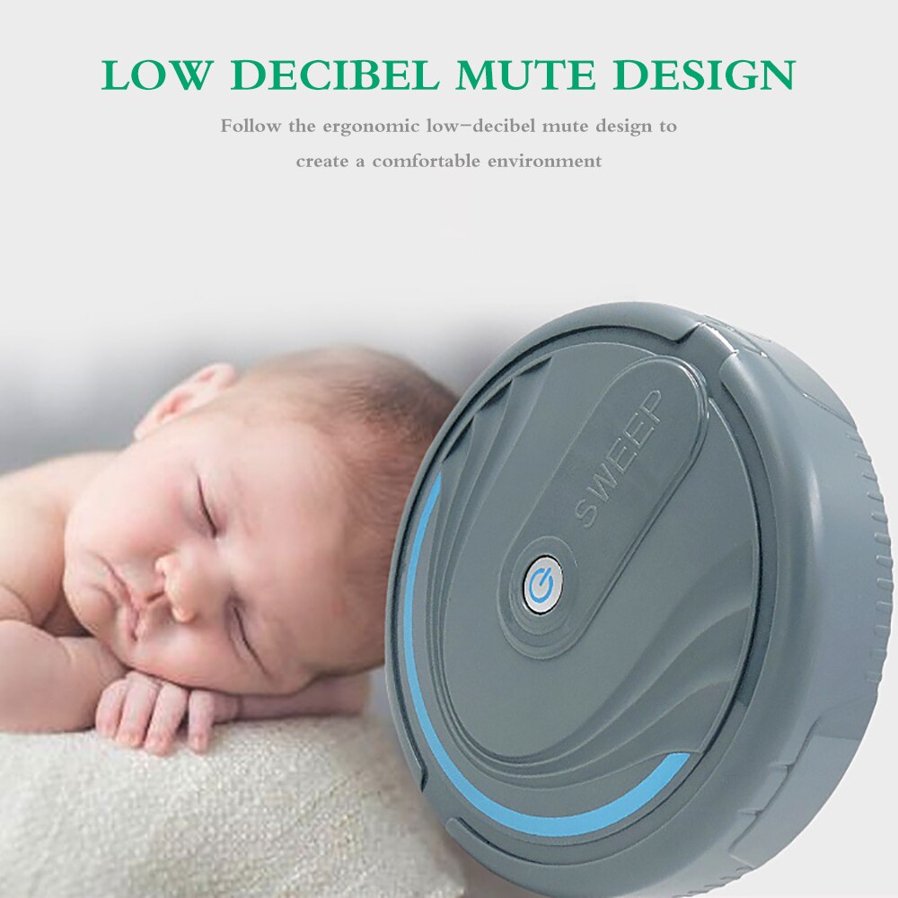 Mini Home Automatic Sweeping Vacuuming Robot Floor Cleaning Robot Vacuum Dry Wet Sweeping Floor Cleaner Dust Catcher