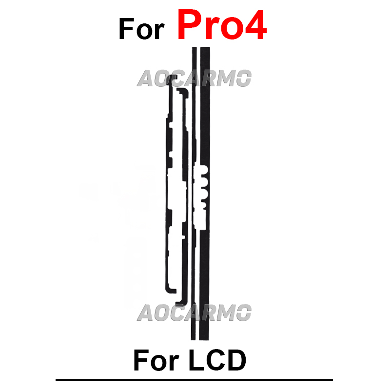 Do Surface Pro 3 4 5 6 7 GO1 GO2 Book 1 3 Book2 Book3 13,5 15 cali Przedni klej samoprzylepny Naklejka na wyświetlacz LCD Pro4 Pro5 Pro7 Pro9
