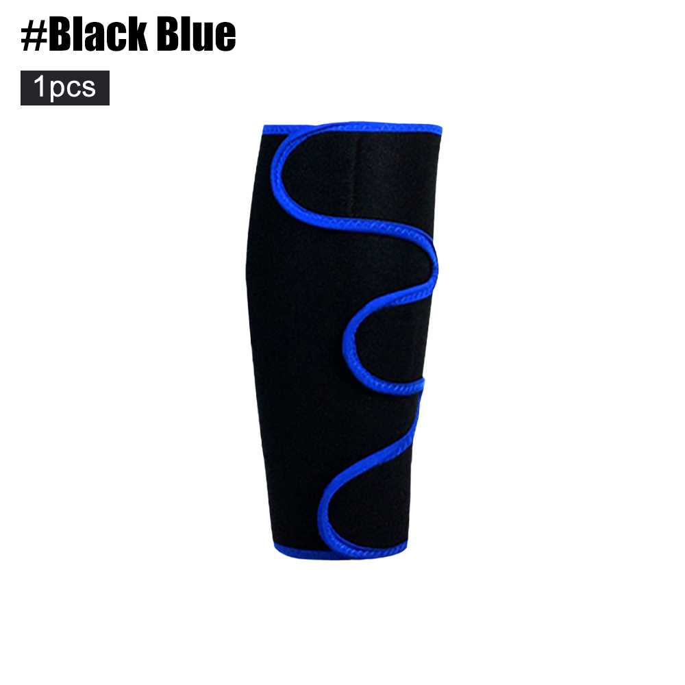 1 Stuks Kuitbeugel Voor Gescheurde Kuitspier En Scheenspalk Reliëf-Kuit Compressiehuls Voor Onderbeenblessures, Verrekking, Voor Mannen En Vrouwen: Blauw
